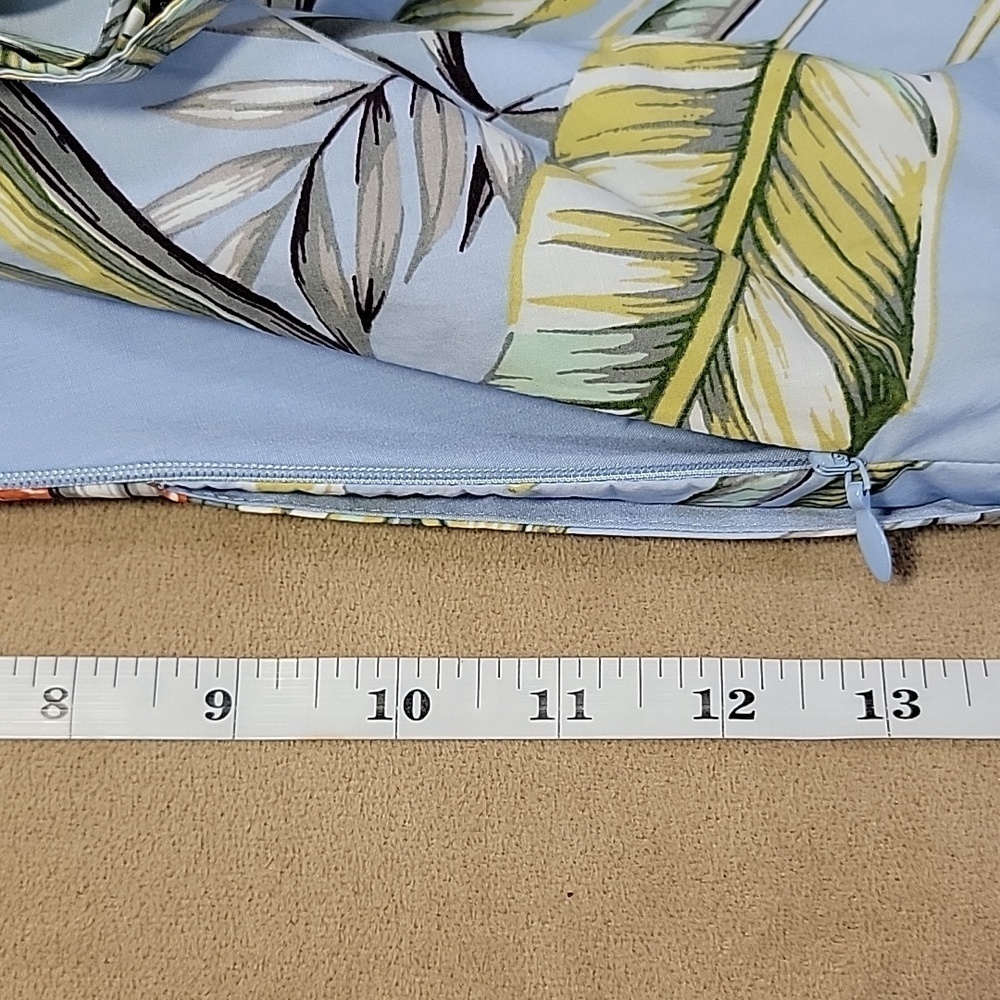 Ann Taylor Blue Jungle Floral Monkey Toga Dress Size 4 EUC - Picture 12 of 12